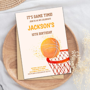 Boys Sports Party Card