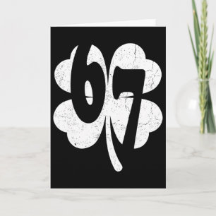 Boys St Patricks Day 6 7 Six Seven 67 Kids Girls S Card