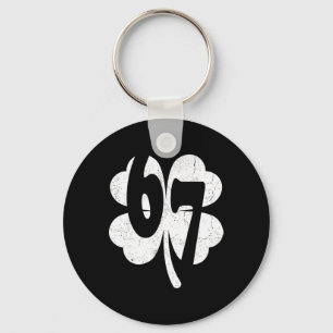 Boys St Patricks Day 6 7 Six Seven 67 Kids Girls S Key Ring