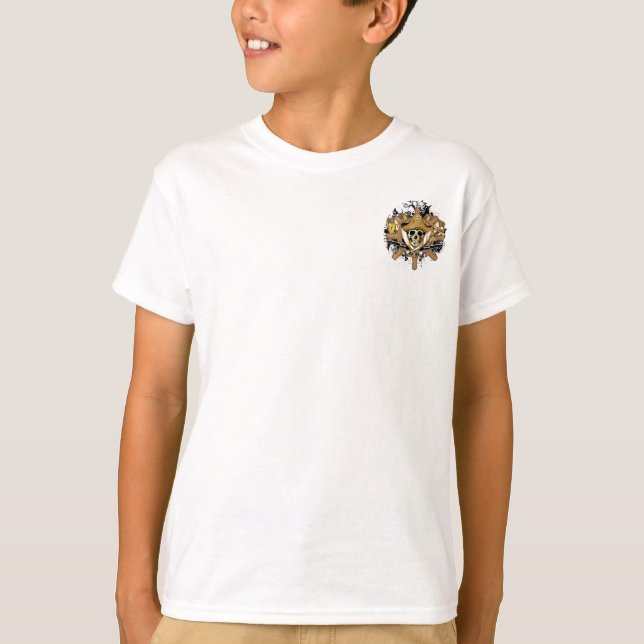 boys summer pirate T-Shirt (Front)