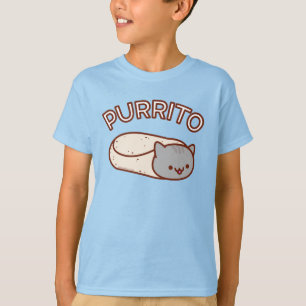 BOY'S T-SHIRT - PURRITO Cat Burrito