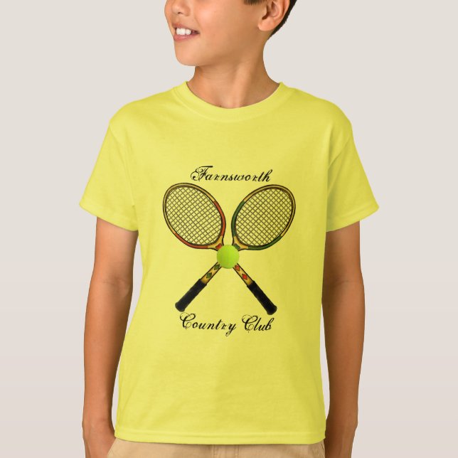 Boys Tennis T-Shirt (Front)