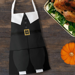 Boys Thanksgiving Pilgrim Outfit Costume Apron