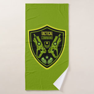 Boys Toy Dart Gun Battle Bath Towel