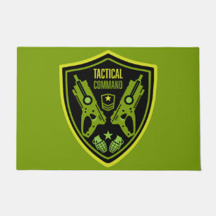 Boys Toy Dart Gun Battle Doormat