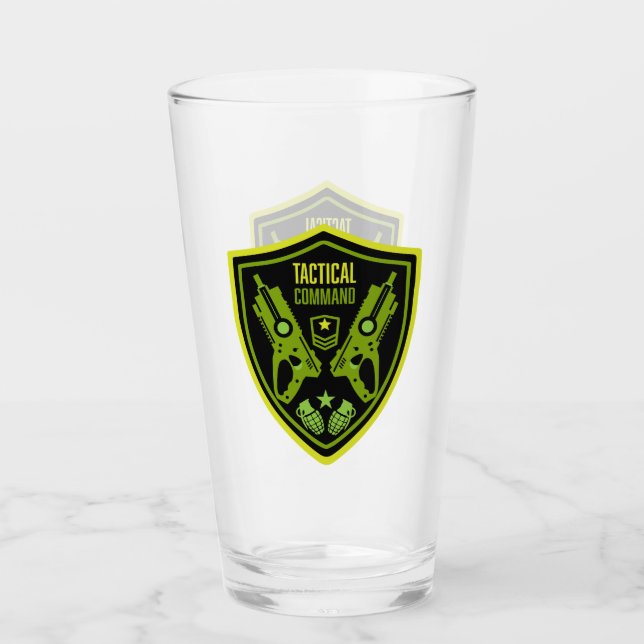 Boys Toy Dart Gun Battle Glass (Front)