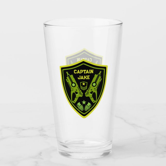 Boys Toy Dart Gun Battle Glass (Front)