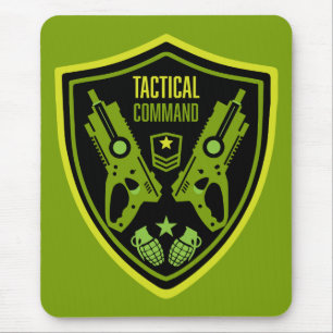 Boys Toy Dart Gun Battle Mouse Mat