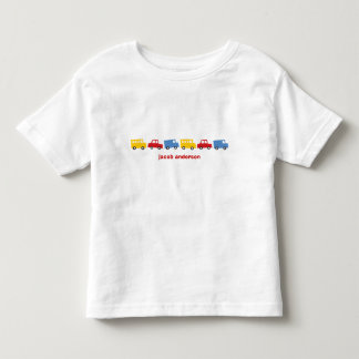 Boy's Toys Fun Colourful Car Bus Truck Gift T-shir Toddler T-Shirt