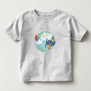 Boys Toys Mixed Media Toddler T-Shirt