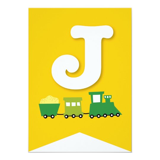 Boys Toys Transport Happy Birthday Party Banner Card