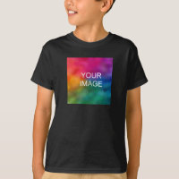 Boys Tshirts Double Sided Elegant Black Colour