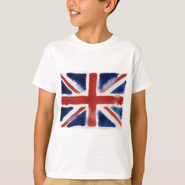 boys union jack t shirt (Front)