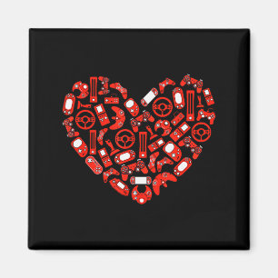 Boys Valentines Day Gaming Video Gamer Controller Magnet