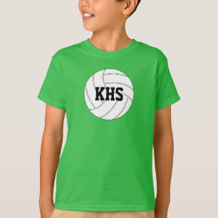 Boys' Volleyball Player Custom Team T-Shirts