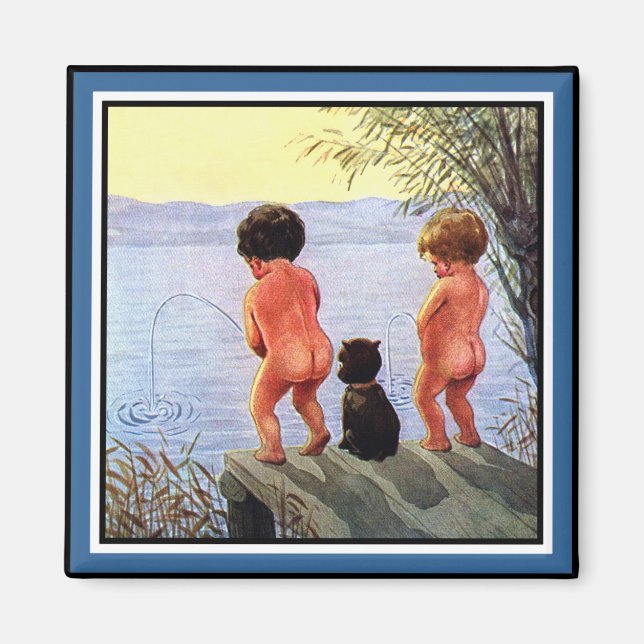 "Boys Will Be Boys" Magnet (Front)