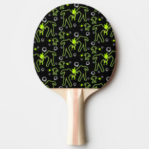 Boys Zombie School Ping Pong Paddle