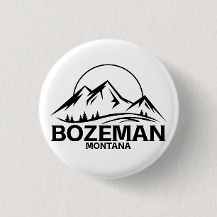Bozeman, Montana 3 Cm Round Badge