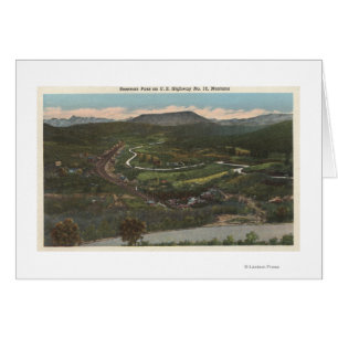 Bozeman, Montana - Bozeman Pass on Highway 10