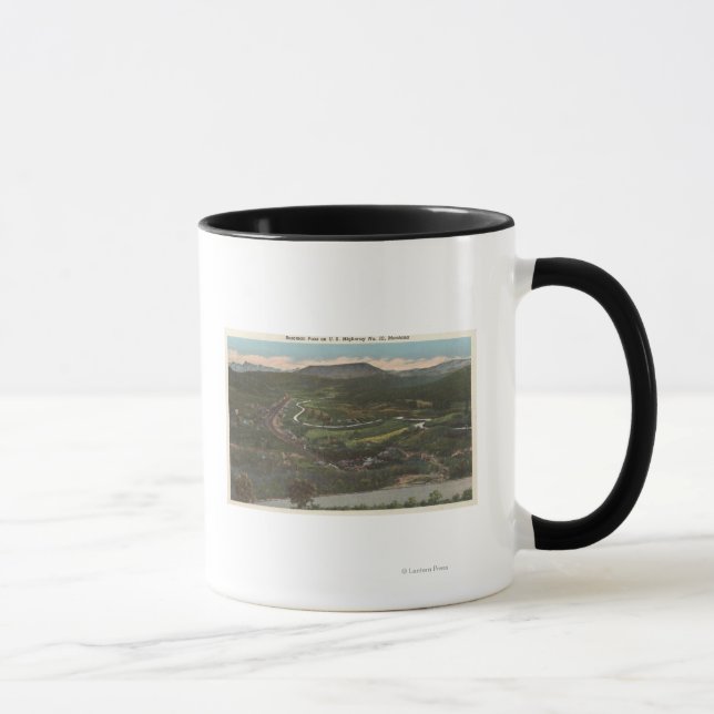 Bozeman, Montana - Bozeman Pass on Highway 10 Mug (Right)