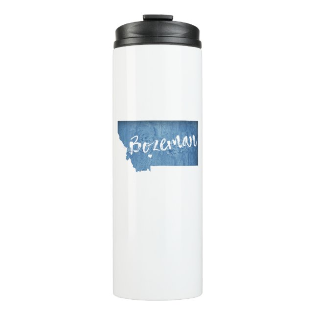 Bozeman, Montana Thermal Tumbler (Front)