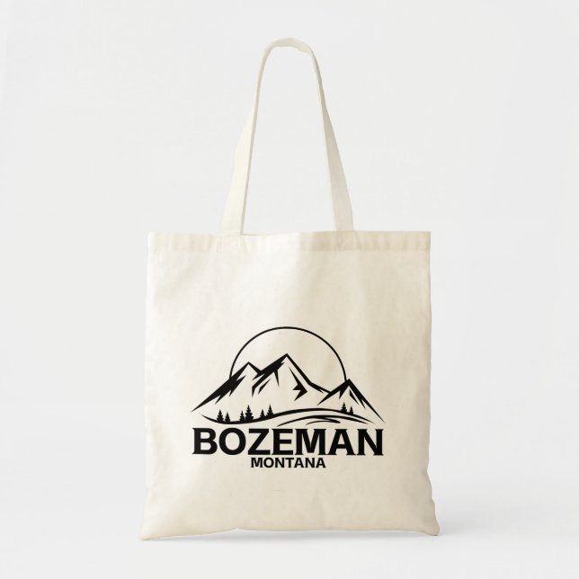 Bozeman, Montana Tote Bag (Front)