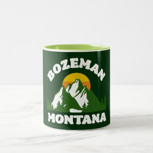 Bozeman,Montana Two-Tone Coffee Mug