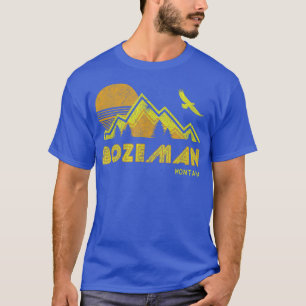 Bozeman Montana  Vintage Retro Tee 