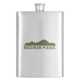 Bozeman Please Hip Flask