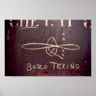 Bozo Texino colour poster