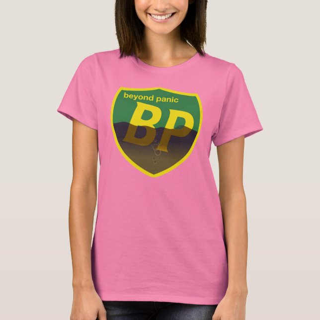 BP Beyond Panic Shirt - Retro Shield Ladies Petite (Front)