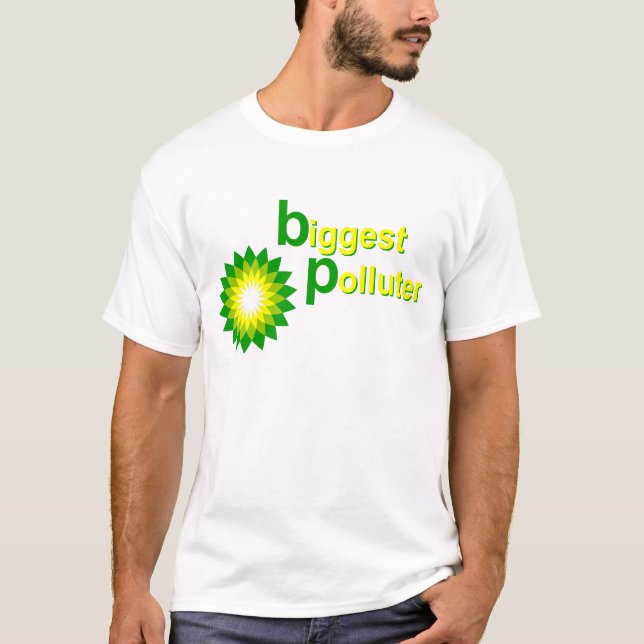 BP Biggest Polluter T-Shirt (Front)