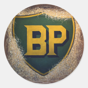 BP CLASSIC ROUND STICKER