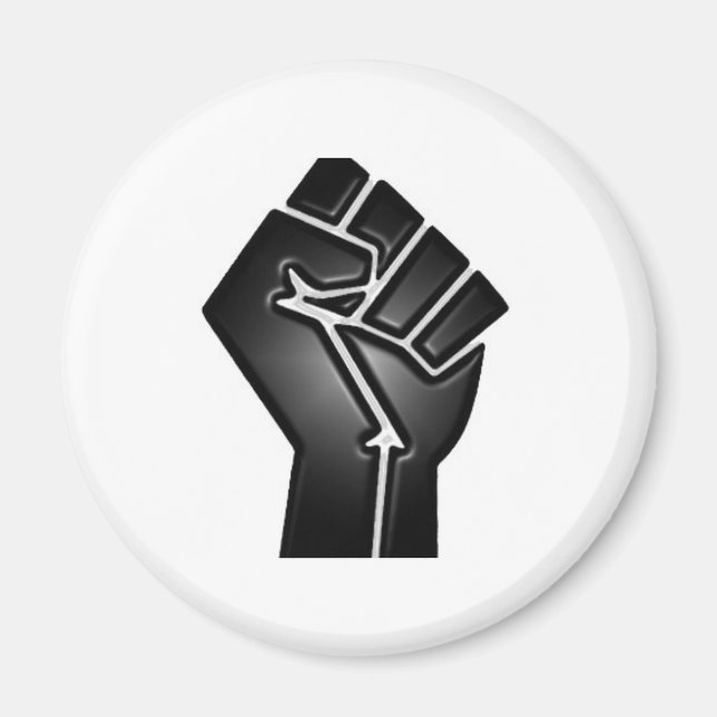 bp fist magnet (Front)