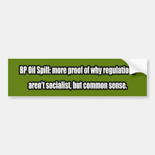BP Oil Spill Bumper Sticker