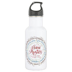 BPA Free Water Bottle - Jane Austen Period Dramas