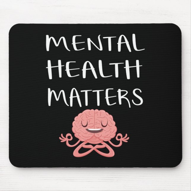 BPD Bipolar Mental Health Awareness Mental Health  Mouse Mat (Front)