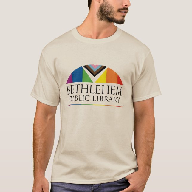 BPL Pride shirt tan (Front)