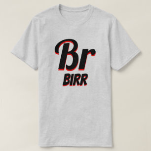 Br ብር Ethiopian birr grey T-Shirt