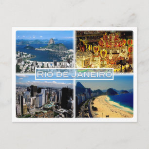 BR Rio de Janeiro - Botafogo beach - Carnival - Postcard