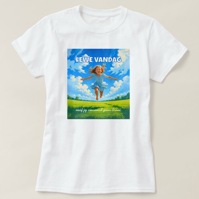 BRAAI Meme Afrikaans Saffa Expat Afrikaanse Humour T-Shirt (Design Front)