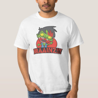 BRAAINZ!!! Zombie Shirt (BEST VALUE TEE)