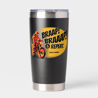 Braap Braaap And Repeat Dirt Bike Insulated Tumble Insulated Tumbler