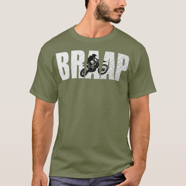 Braap Brap Motocross T-Shirt (Front)