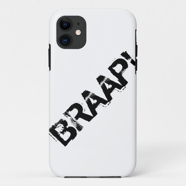 BRAAP! iPhone 5 case with customizeable colours (Back)