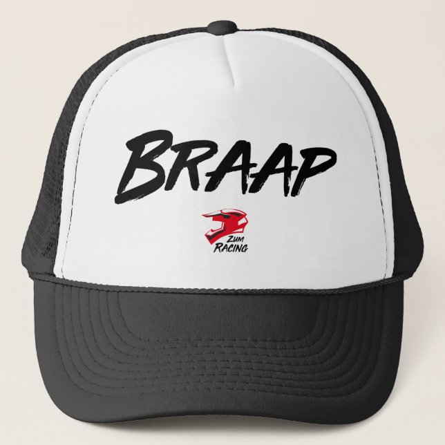 Braap Logo Team Racing Hat (Front)