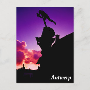 Brabo, Antwerp Postcard