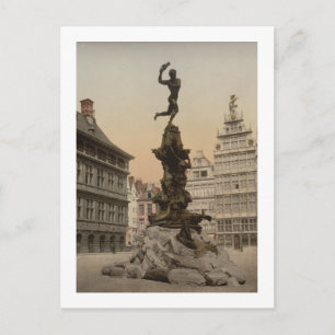 Brabo Monument Postcard