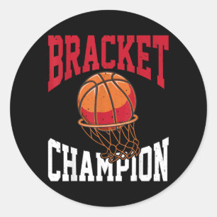 Brac Sport Style Basball Winner Player Sports ---- Classic Round Sticker