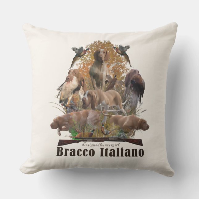 Bracco italiano  cushion (Front)